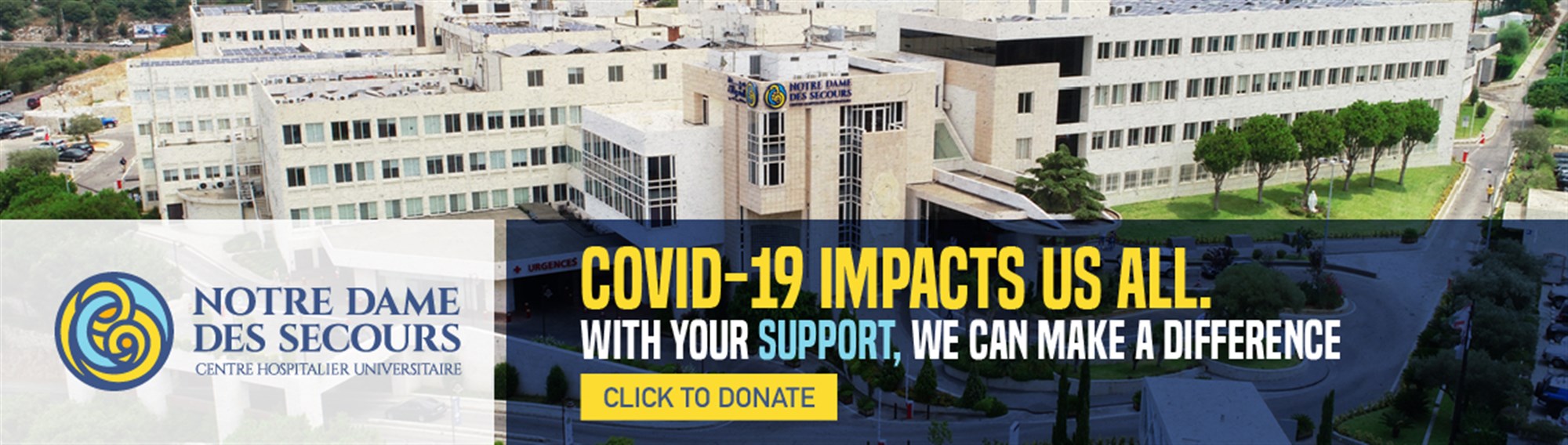 Le COVID-19 nous conerne tous. Votre soutien fait la différence