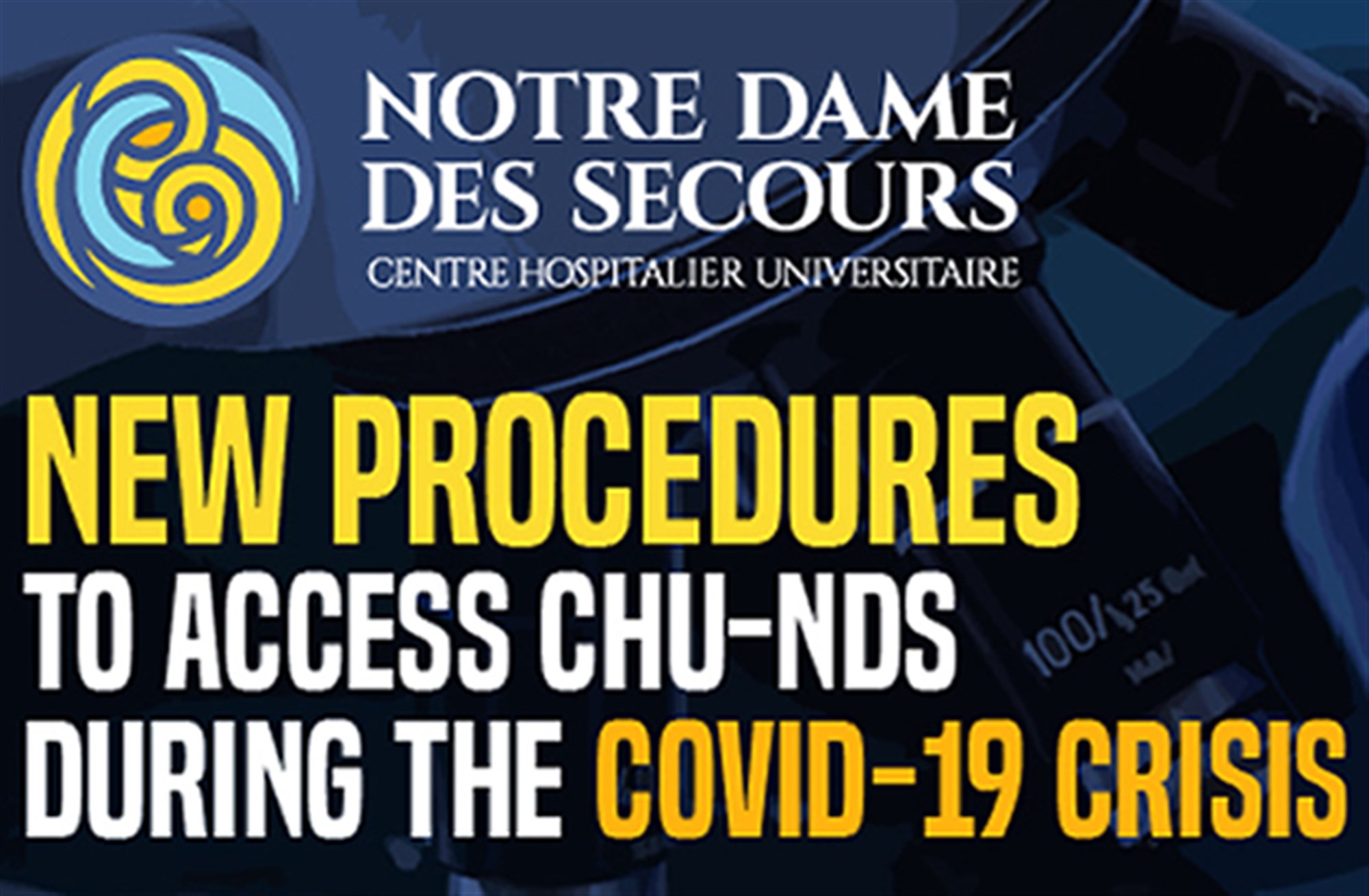 New Procedures to access CHU-DNS during the COVID-19 Crisis